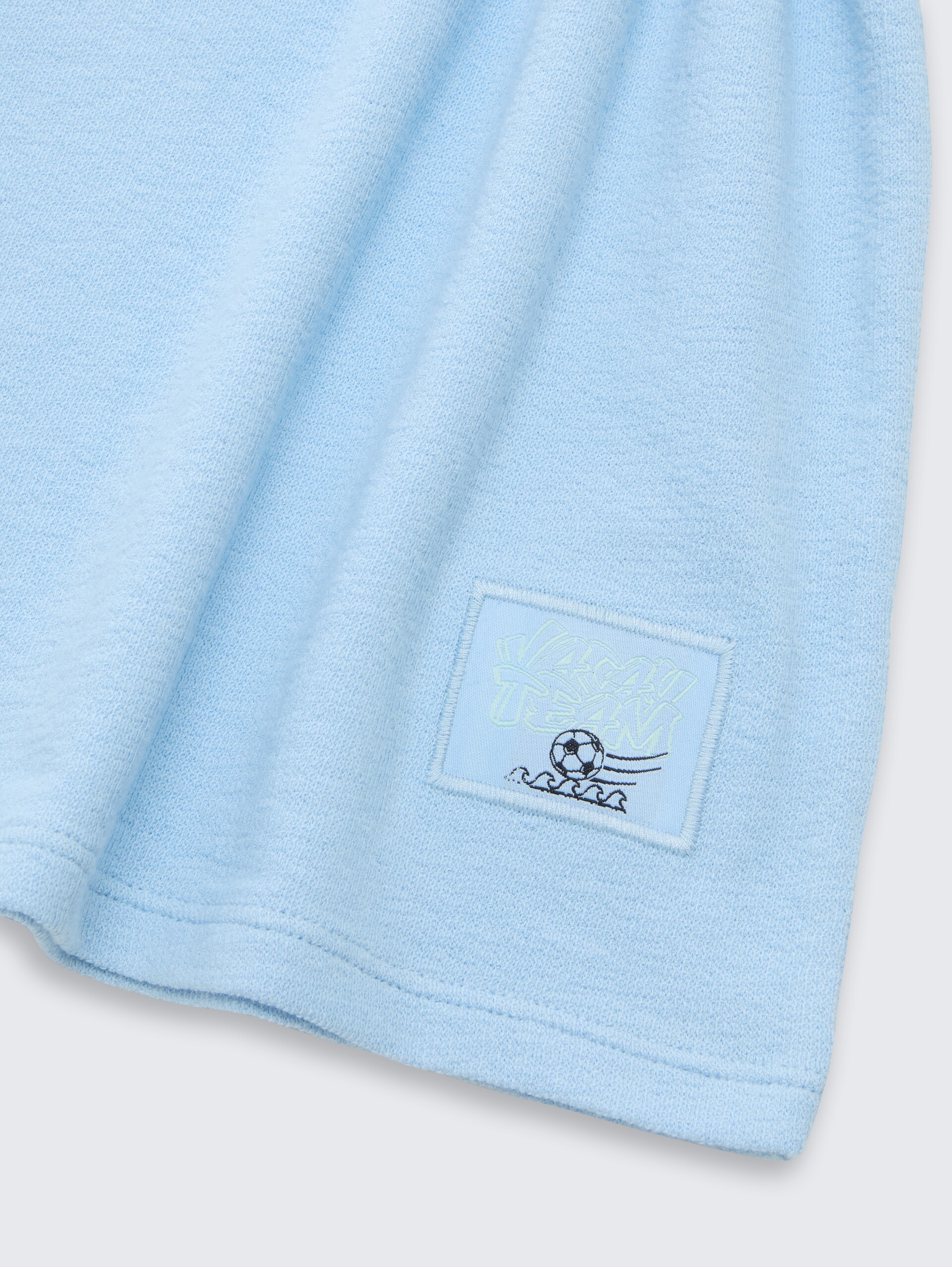 Poloshirt met structuur - light cloudy blue