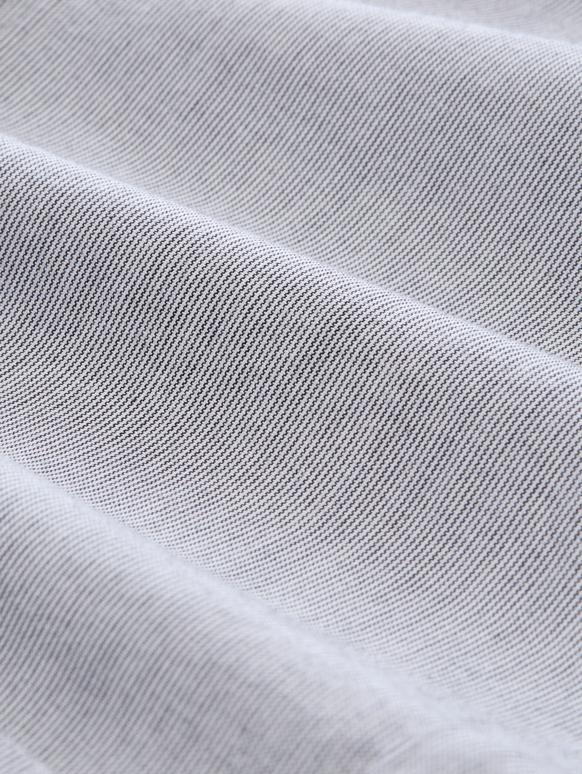 Chino-bermuda - offwhite black stripe - Materiaalweergave