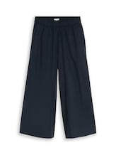 Selected, Cropped wide-leg trousers by Tom Tailor, blue