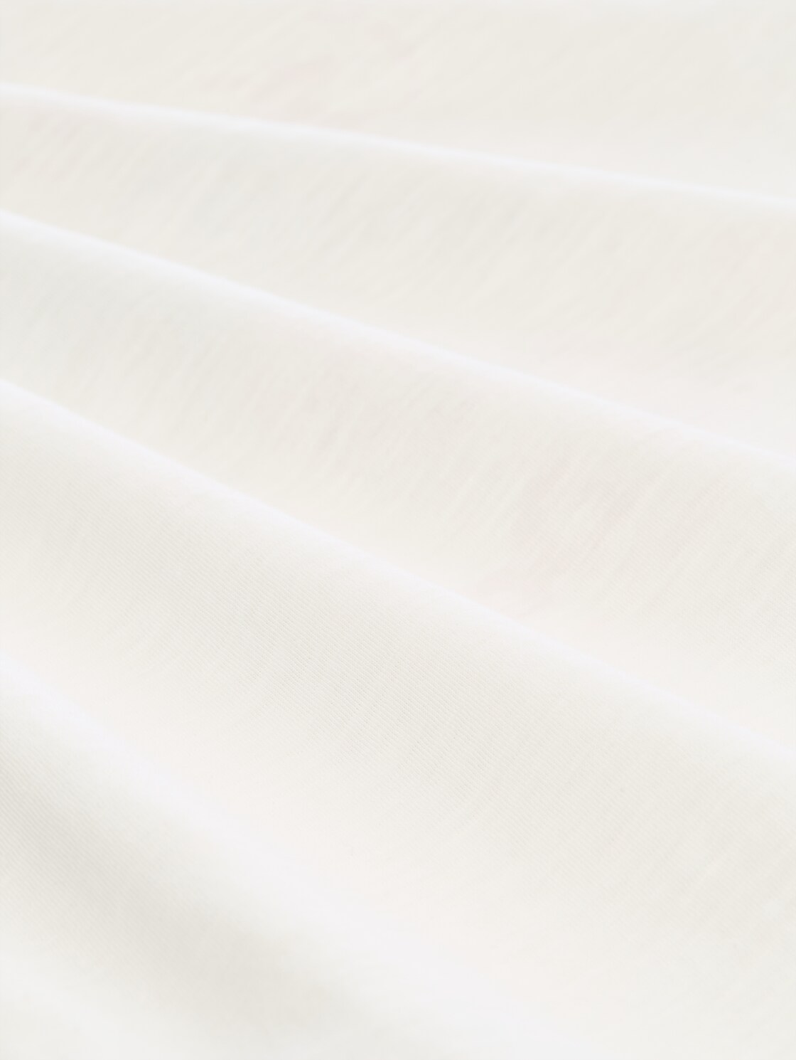 T-Shirt mit Print - Whisper White - Material-Ansicht