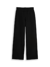 Geselecteerd, Wide leg gebreide broek door Tom Tailor, zwart