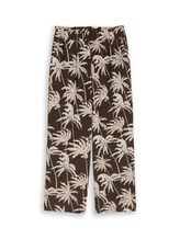 Niet geselecteerd, Crinkle culottebroek door Tom Tailor, bruin