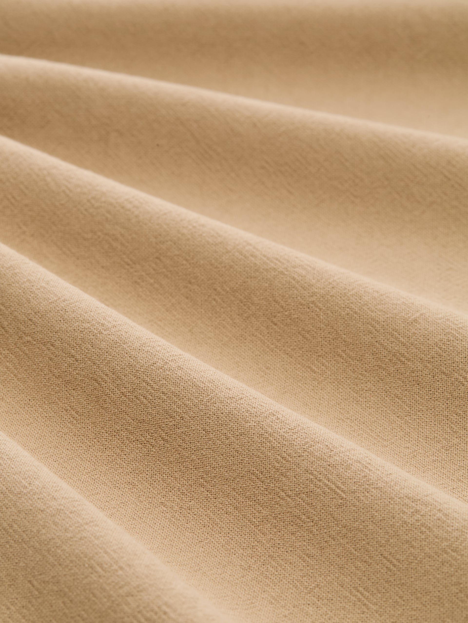 Barrel Hose aus Baumwolle - Mink Beige - Material-Ansicht