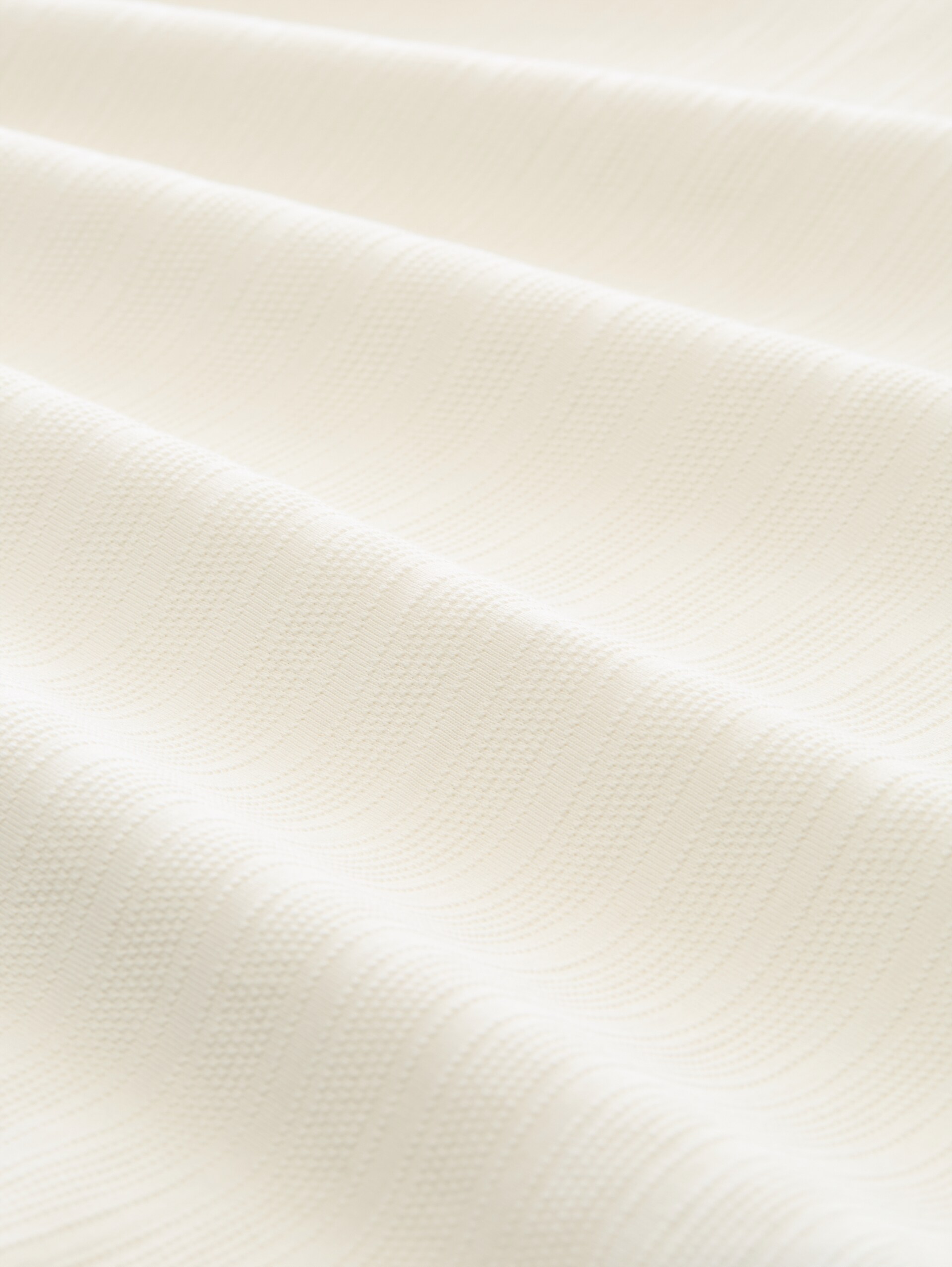 Poloshirt met relaxte pasvorm van katoen - Wool White