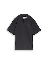 Sélectionné, Polo oversize en piqué par Tom Tailor, gris