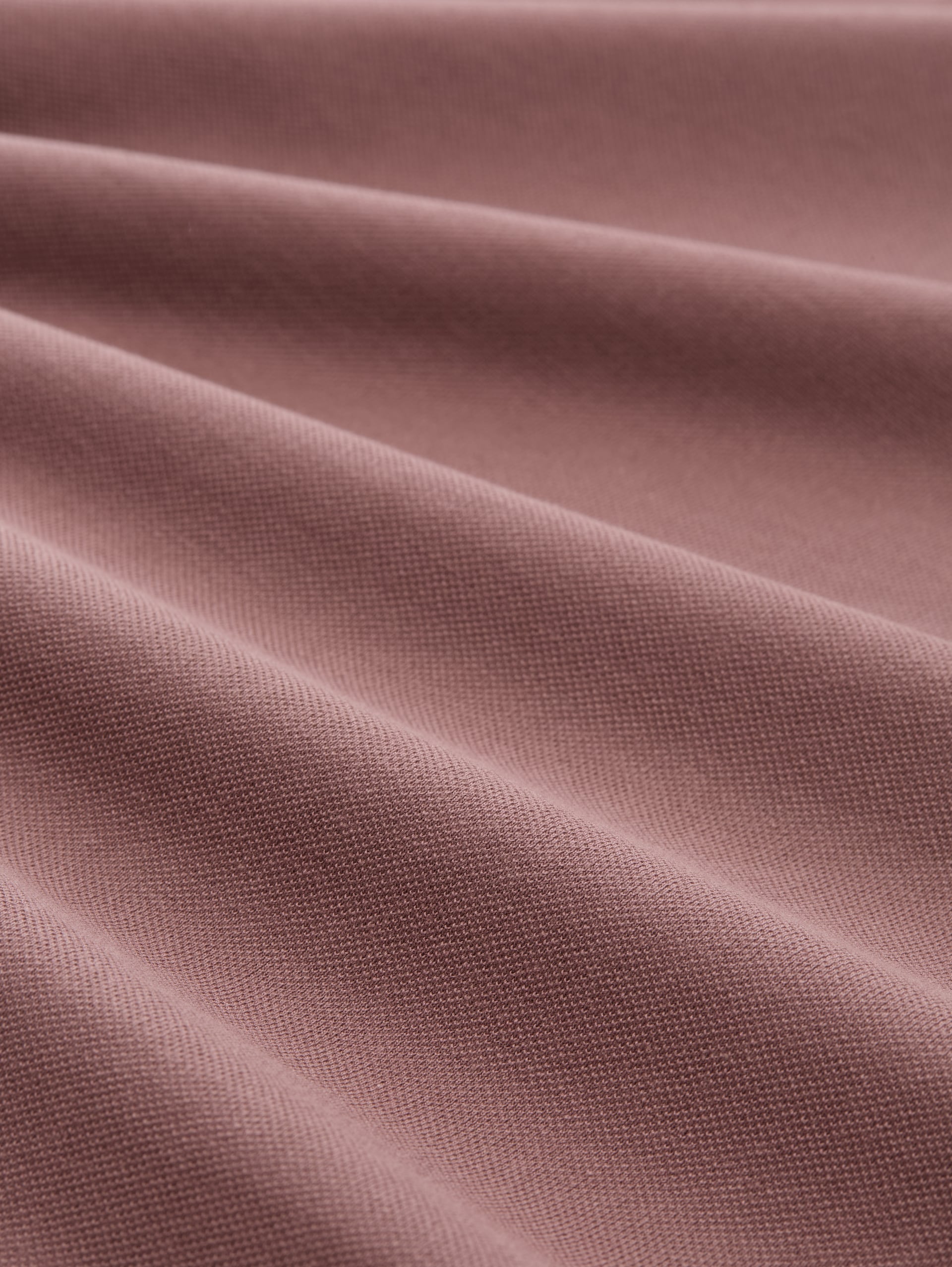 Basic piqué T-shirt - rose taupe - Materiaalweergave