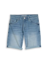 Ausgewählt, TTMARVIN STRAIGHT Jeans Shorts mit Stretch von Tom Tailor, blau