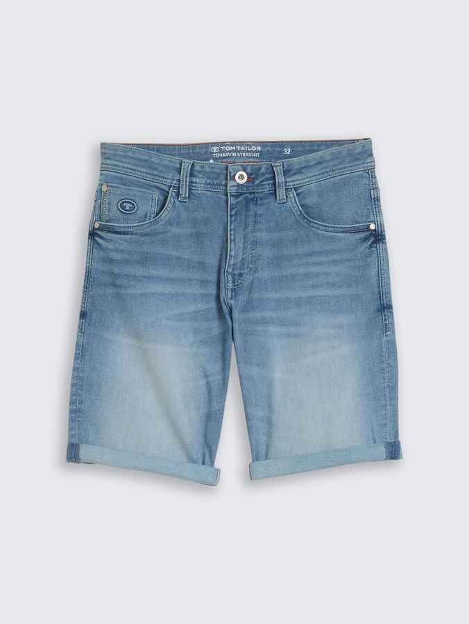 TTMARVIN STRAIGHT Jeans Shorts mit Stretch von Men, Light Stone Blue Denim Tint