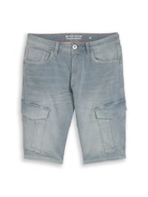 Nicht ausgewählt, TTMARVIN STRAIGHT Cargo Jeans Shorts von Tom Tailor, blau