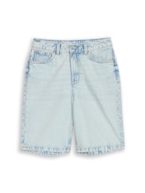 Ausgewählt, TTELIN STRAIGHT Bermuda Jeans Shorts von Tom Tailor, blau
