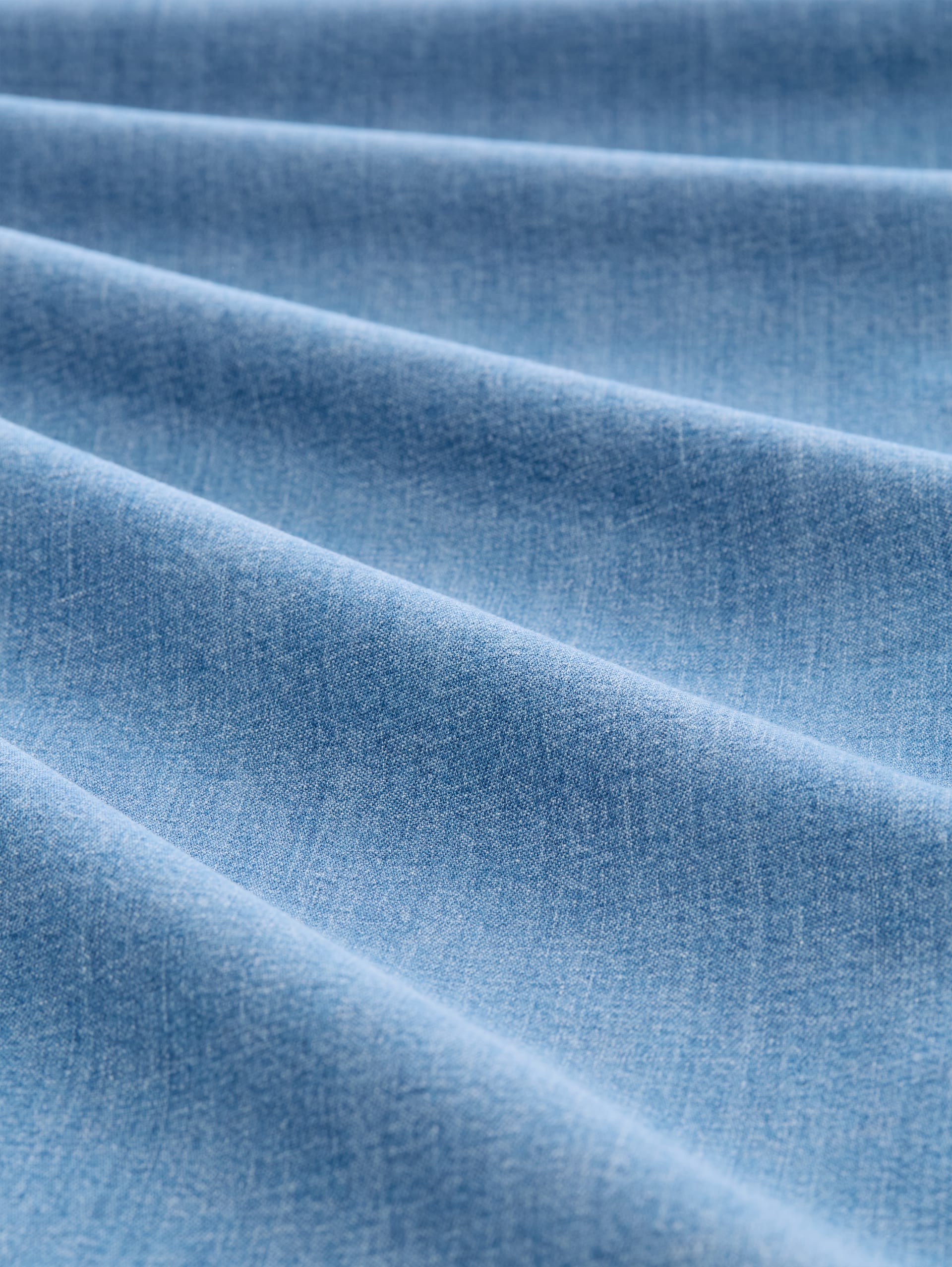 TTNELMA CULOTTE Jeans mit Knopfleiste - Clean Light Stone Blue Denim - Material-Ansicht