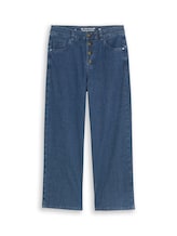 Nicht ausgewählt, TTNELMA CULOTTE Jeans mit Knopfleiste von Tom Tailor, blau