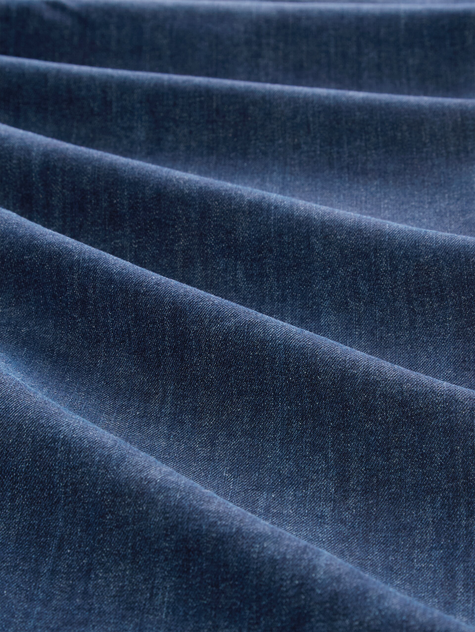 TTMAYA TAPERED Jeans - Clean Dark Stone Blue Denim - Material-Ansicht