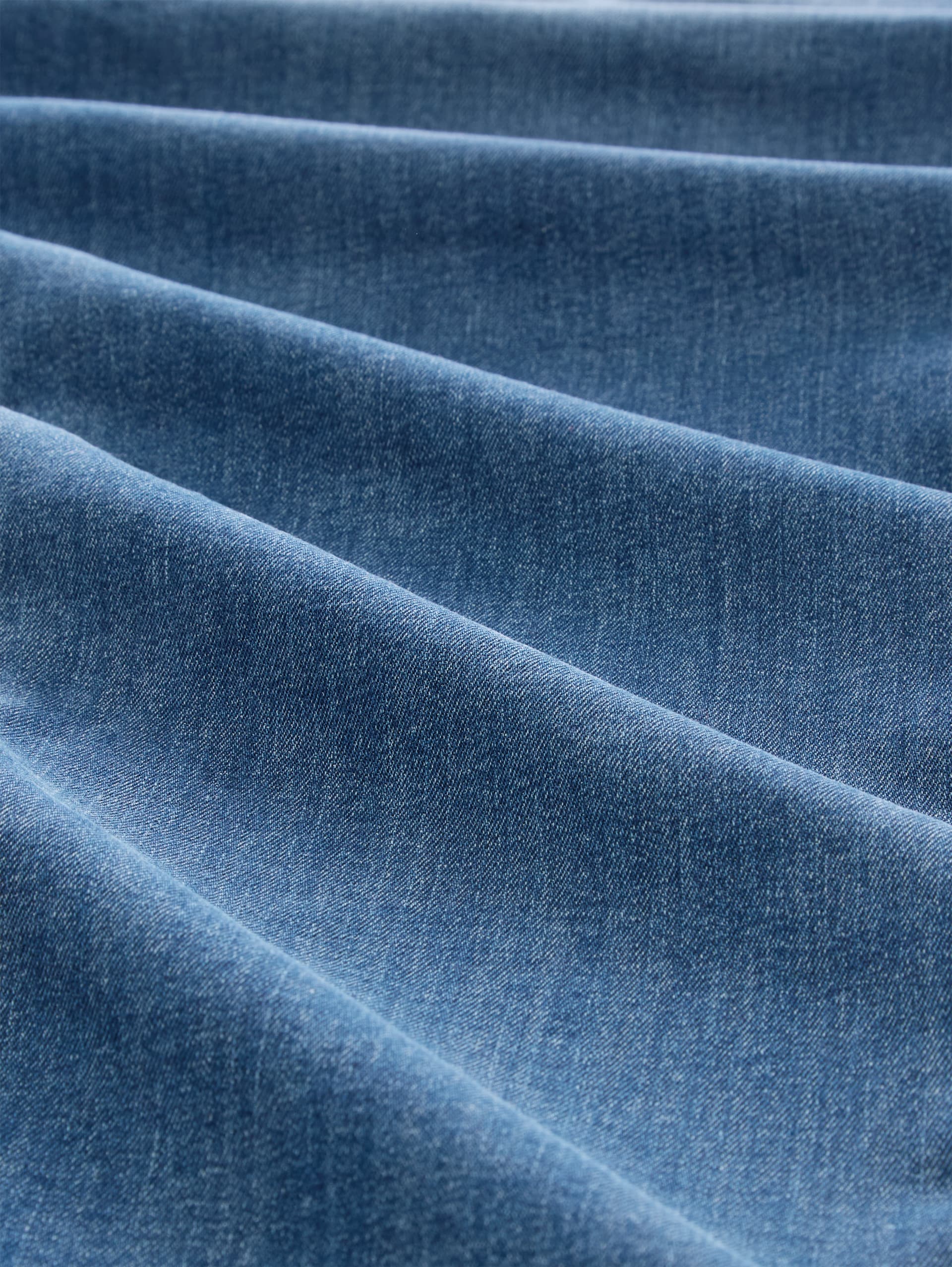 TTMAYA TAPERED Jeans - mid stone wash denim - Material-Ansicht