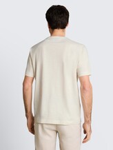 T-shirt avec broderie - Gardenia White - Découpe Vue arrière du modèle
