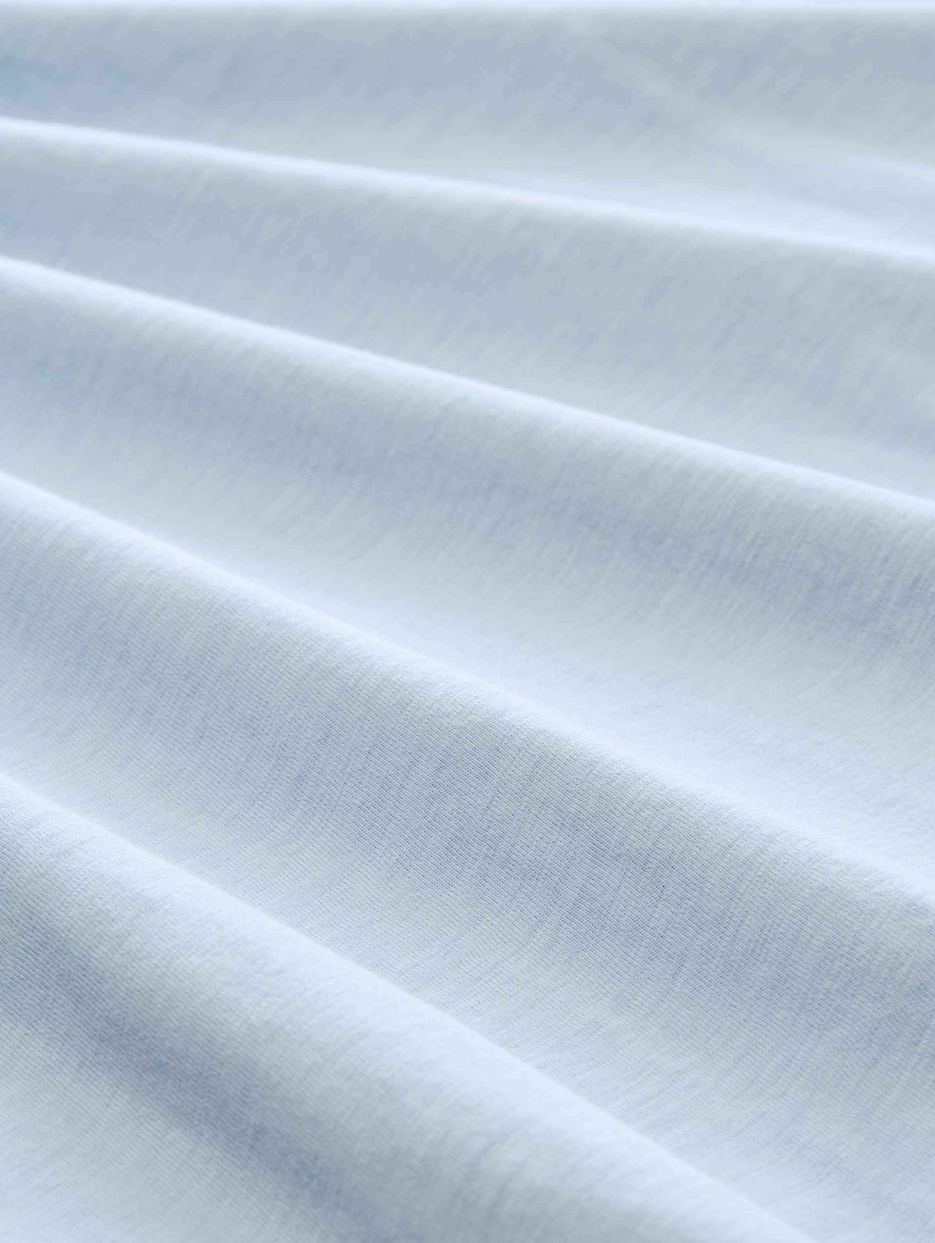 T-Shirt mit Stickerei - light blue grey - Material-Ansicht