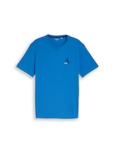Nicht ausgewählt, T-Shirt mit Stickerei von Tom Tailor, blau