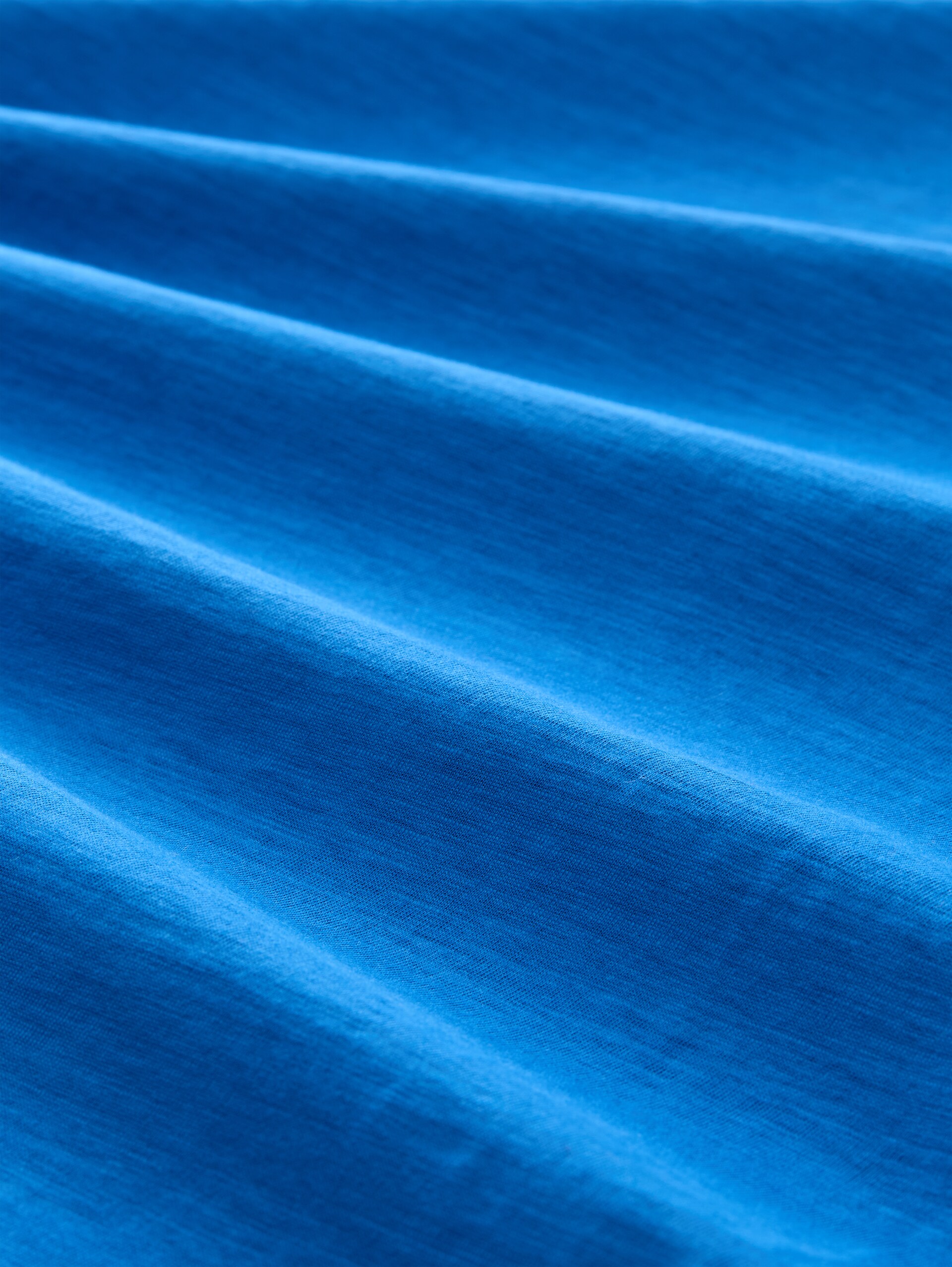 T-shirt with embroidery - surf blue - Material view