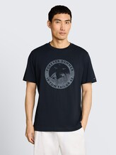 T-shirt imprimé - sky captain blue - Découpe Vue de face du modèle