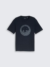 T-shirt imprimé - sky captain blue - Vue de face du produit