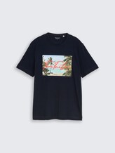 T-Shirt mit Fotoprint - sky captain blue - Vorder-Produkt-Ansicht