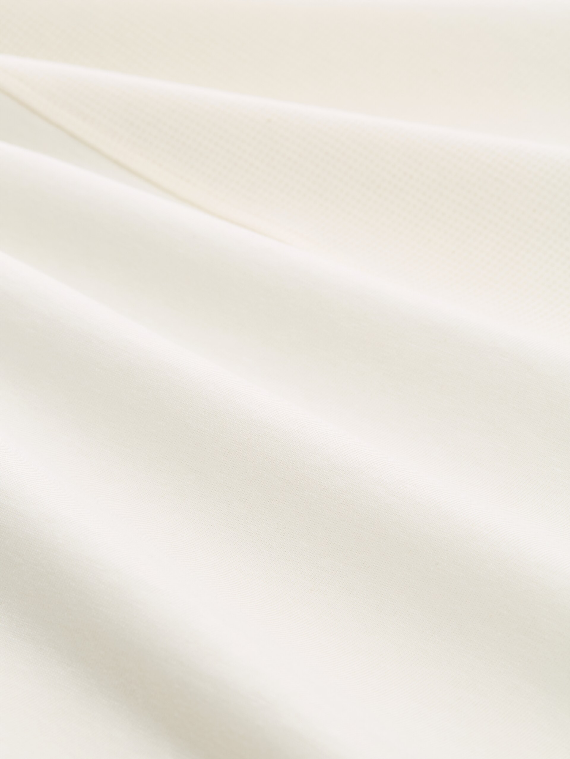 T-shirt van katoen - Gardenia White - Materiaalweergave