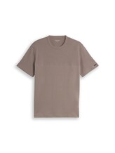 Niet geselecteerd, T-shirt van katoen door Tom Tailor, bruin
