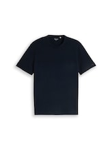 Niet geselecteerd, T-shirt van katoen door Tom Tailor, blauw