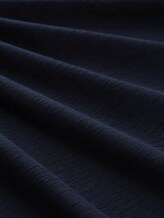 Sweatjacke mit Stehkragen - sky captain blue - Material-Ansicht