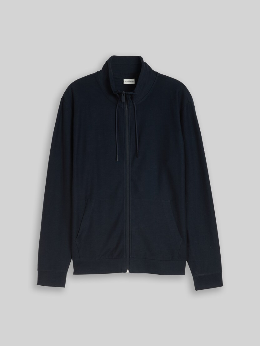 Sweatjacke mit Stehkragen von Men, sky captain blue