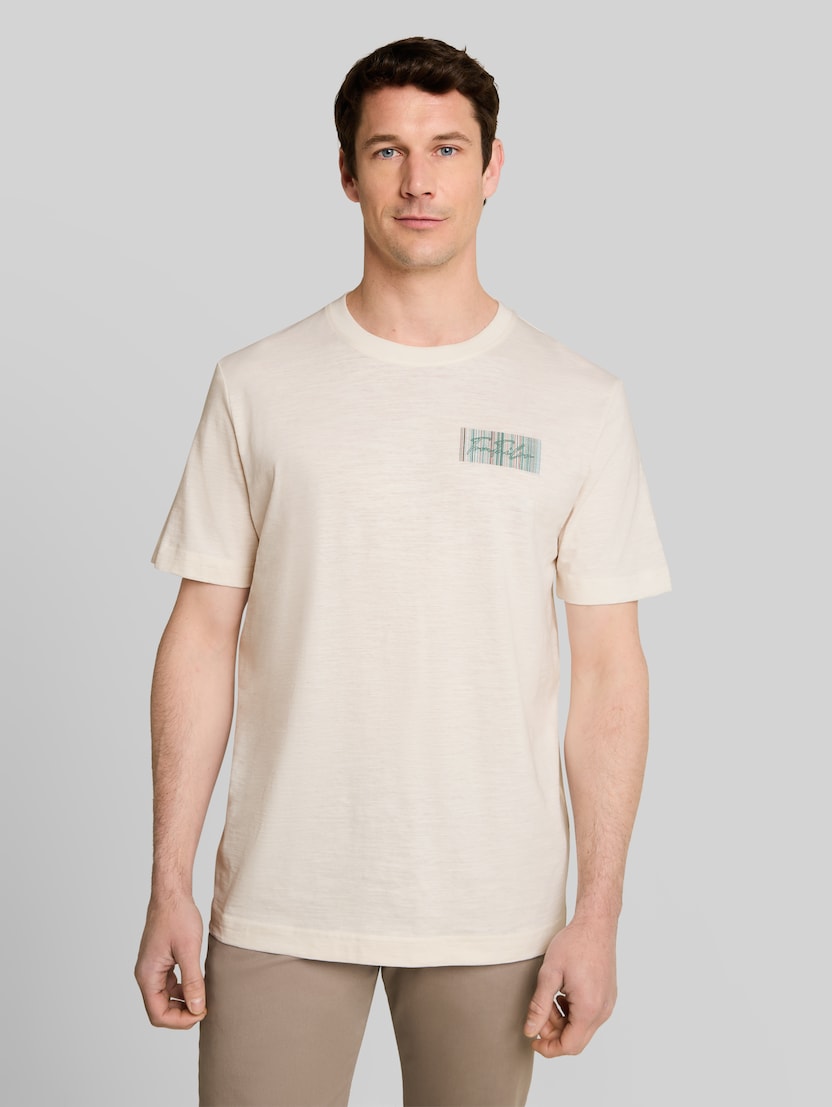 T-shirt met logo-print door Men, Gardenia White
