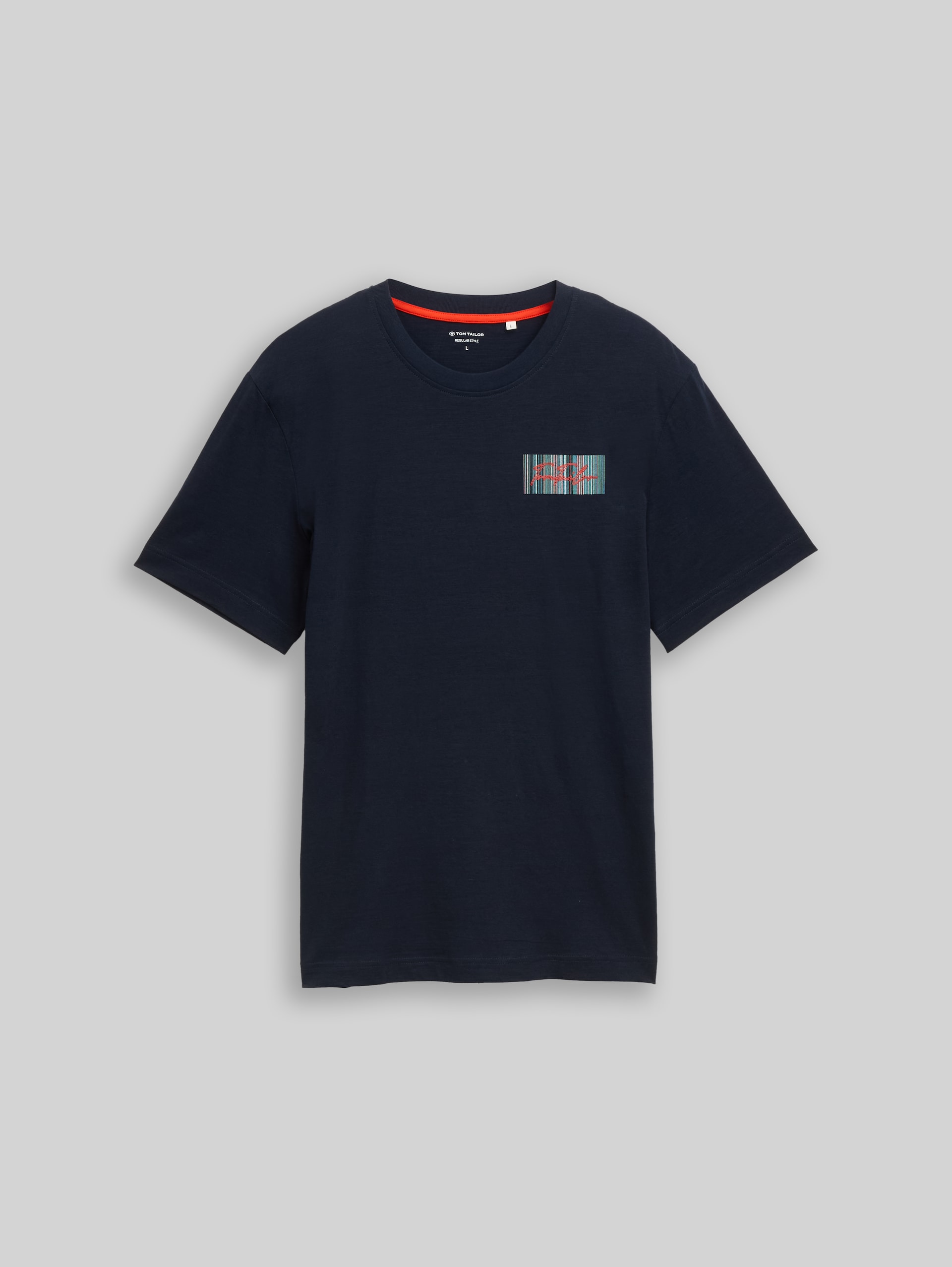 T-Shirt mit Logo-Print - sky captain blue - Vorder-Produkt-Ansicht