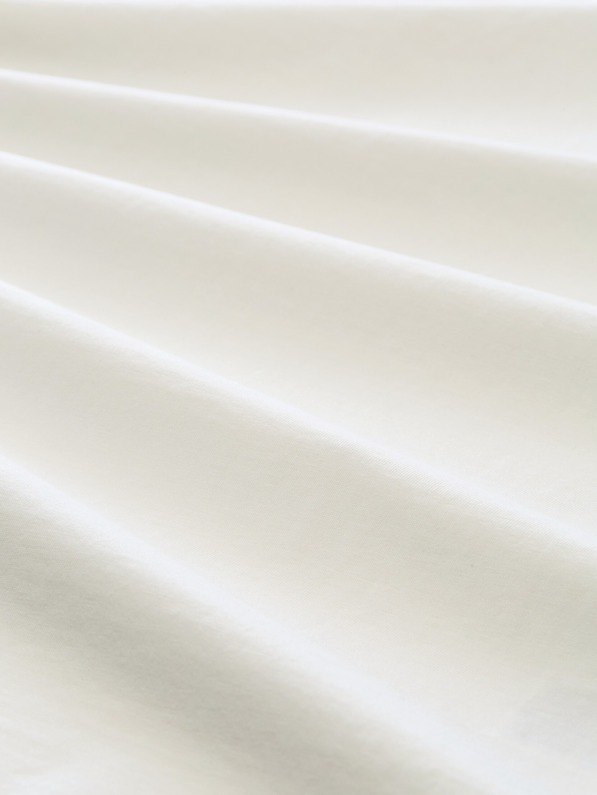 T-Shirt mit Print - Wool White - Material-Ansicht