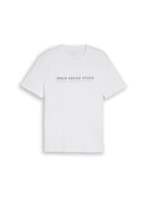 Niet geselecteerd, T-shirt met print door Tom Tailor, wit