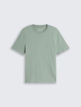 T-shirt en coton éponge - green mist - Vue de face du produit