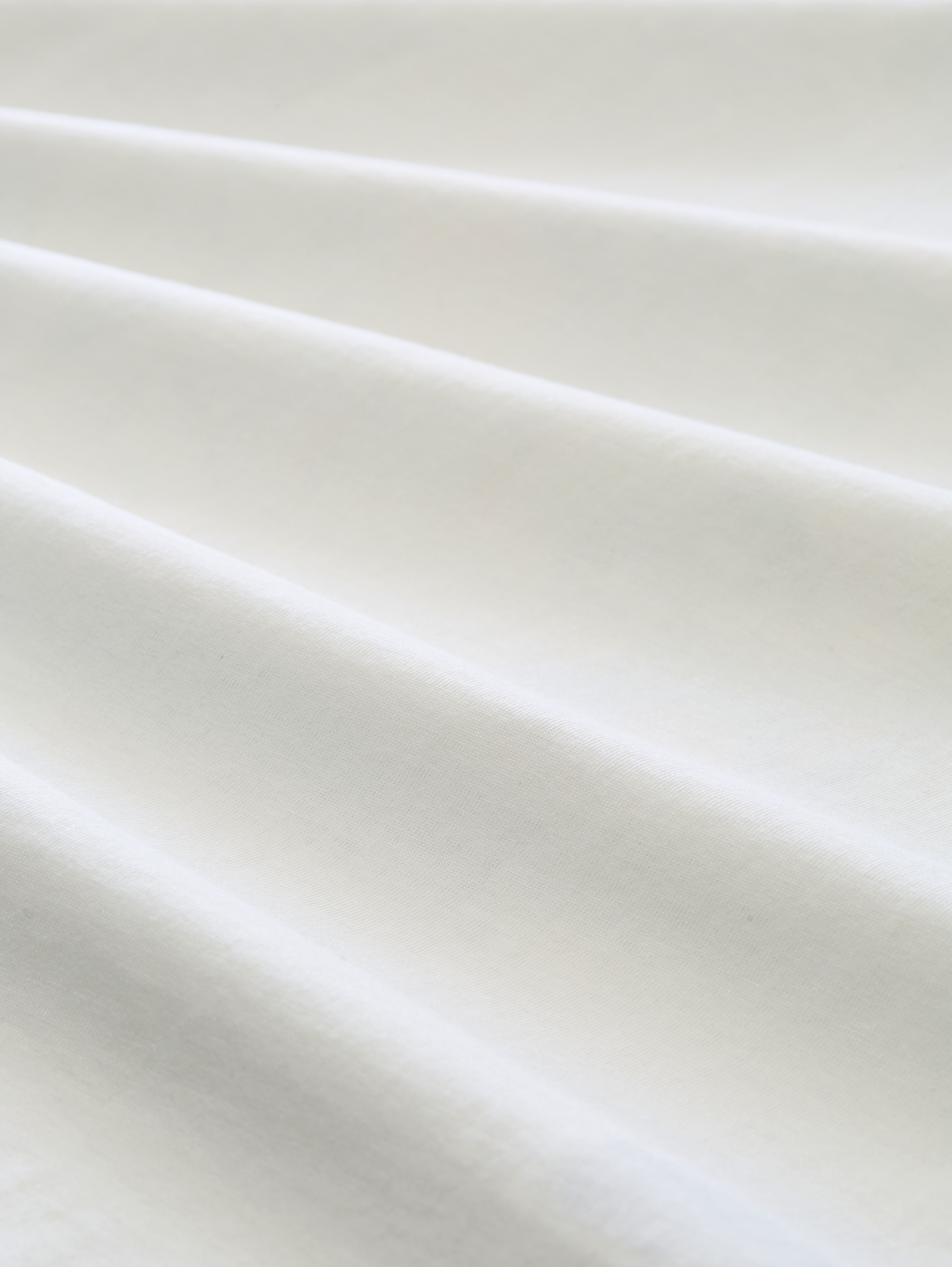 Relaxed fit T-shirt with back print - Wool White - Material view