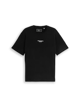 Geselecteerd, T-shirt met relaxte pasvorm en print op de rug door Tom Tailor, 