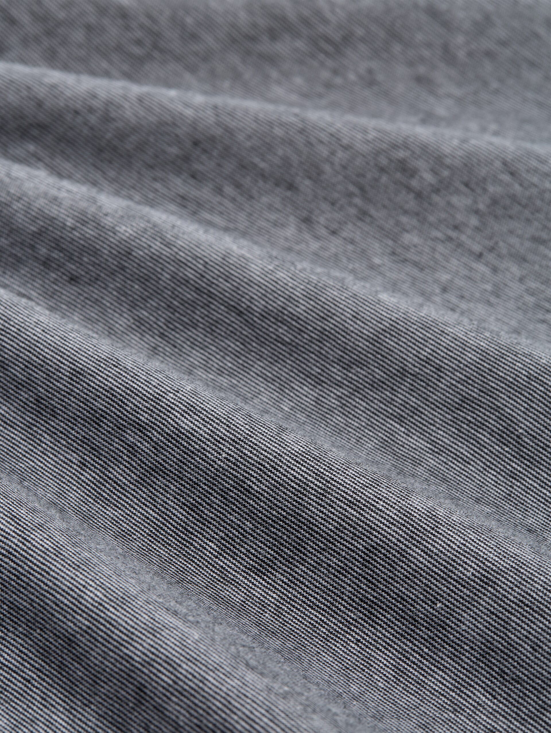T-shirt met fijne streepjes - black white mini stripe - Materiaalweergave