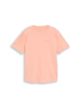 Niet geselecteerd, T-shirt met fijn streepmotief door Tom Tailor, oranje