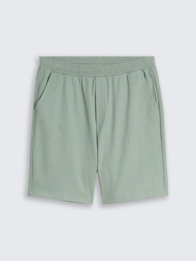 Relaxed Fit Sweat-Shorts von Denim Male, green mist