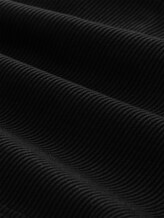 Short de survêtement coupe décontractée - Black - Vue de la matière