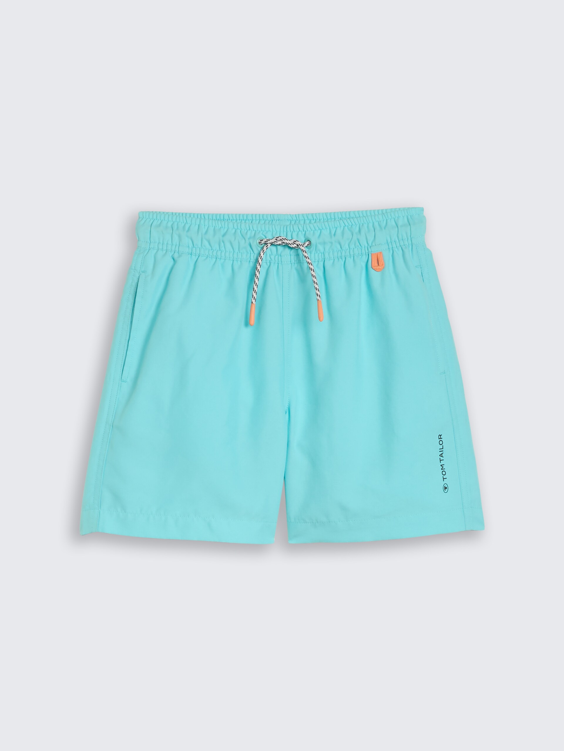 Badeshorts mit Kordelzug - river teal - Vorder-Produkt-Ansicht