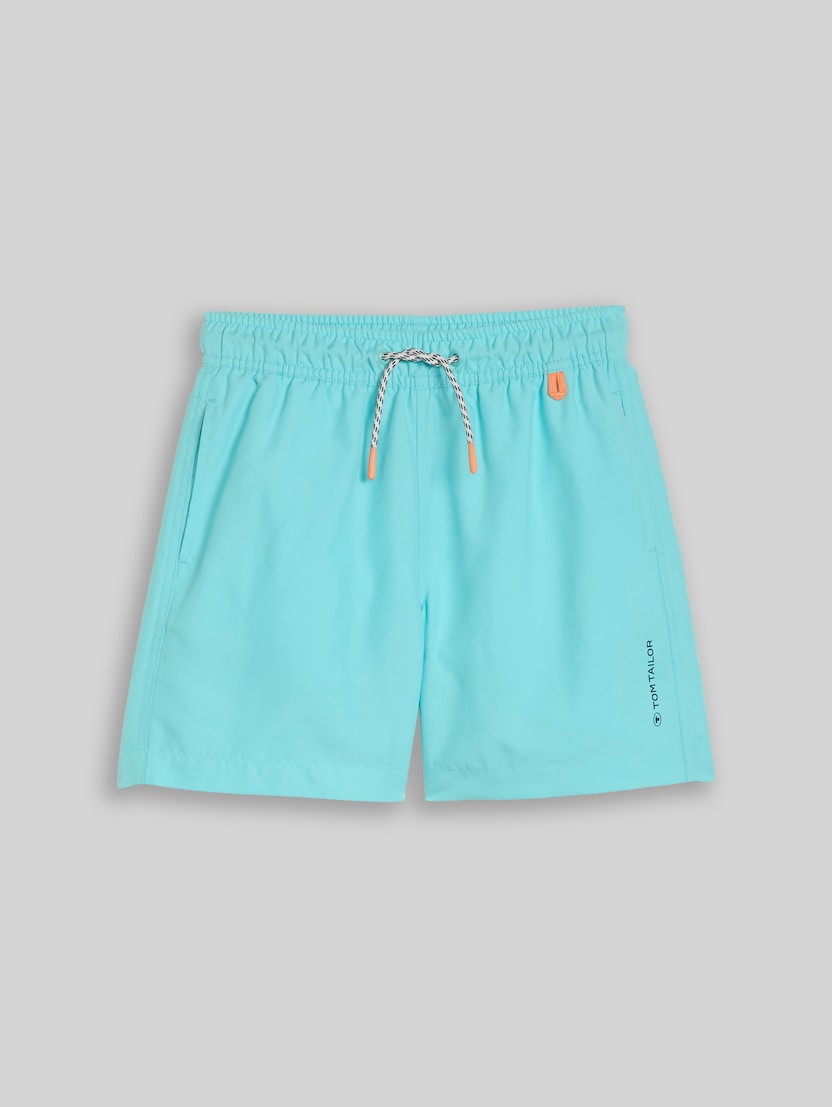 Badeshorts mit Kordelzug von Teen Boys, river teal