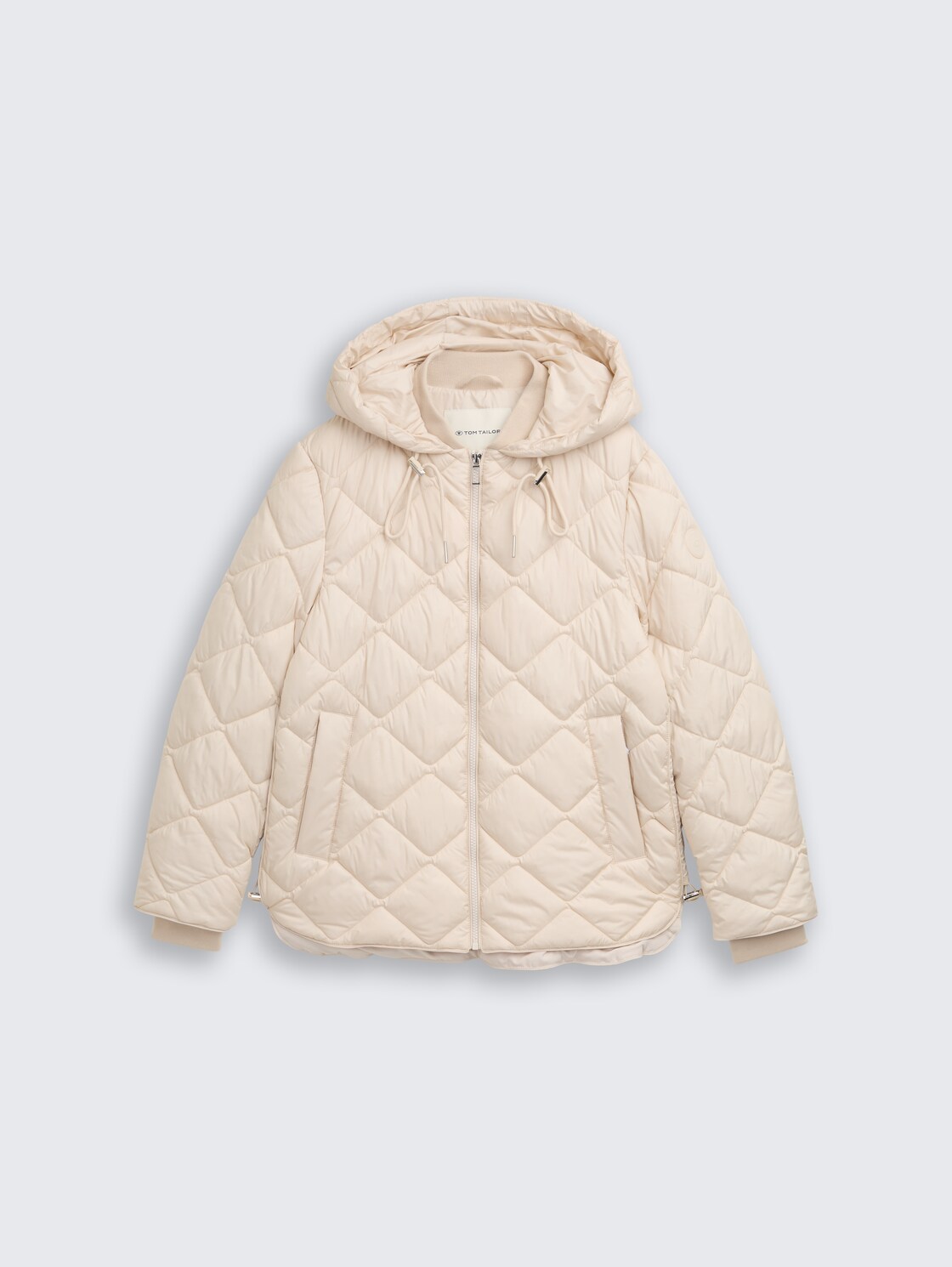 Lightweight Steppjacke mit Kapuze - sand stone beige - Vorder-Produkt-Ansicht