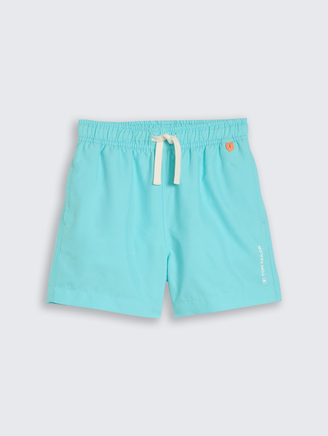 Badeshorts mit Kordelzug - river teal - Vorder-Produkt-Ansicht