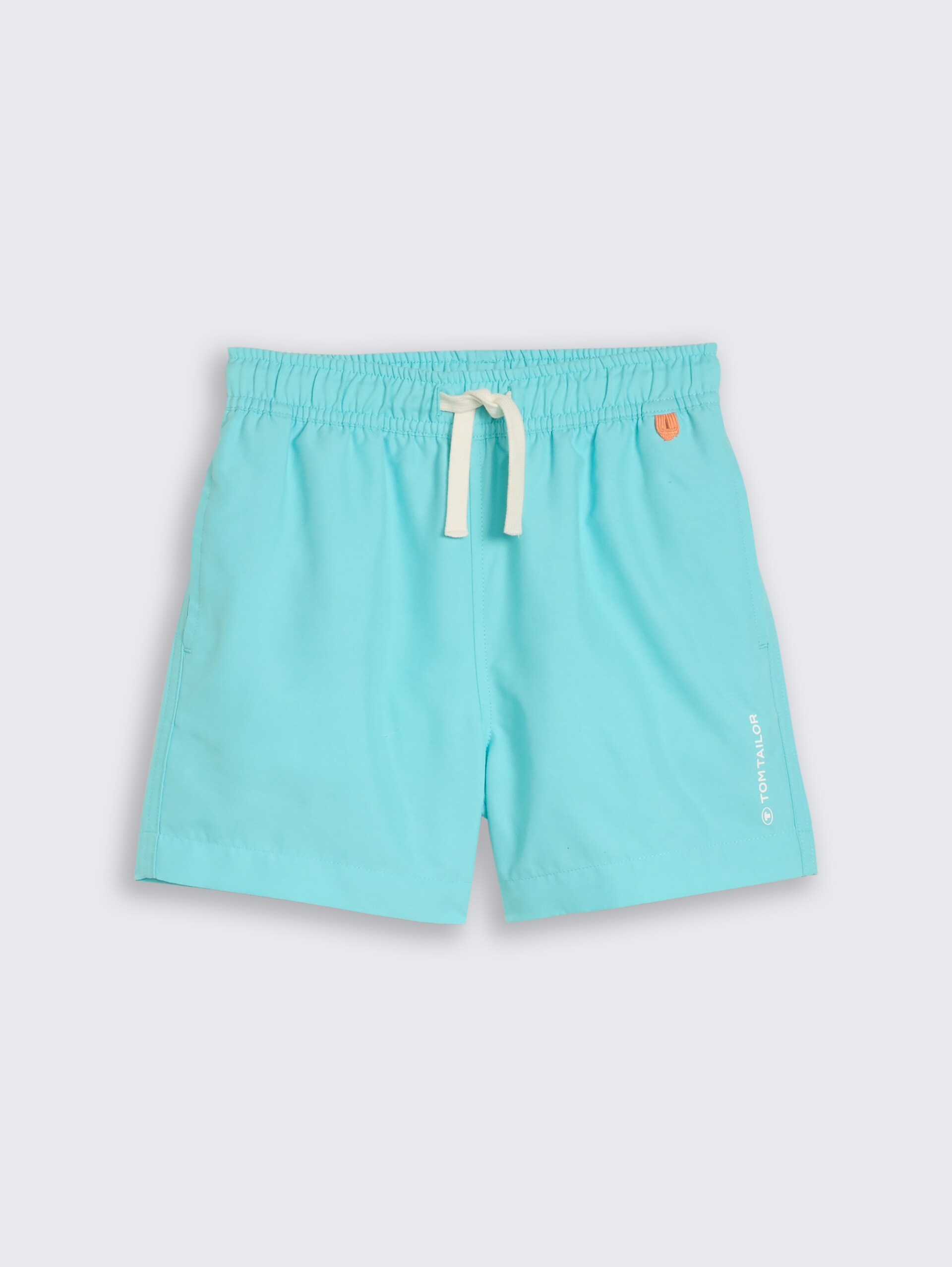Badeshorts mit Kordelzug - river teal - Vorder-Produkt-Ansicht
