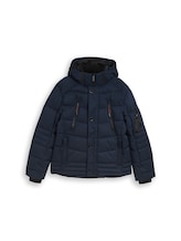 Ausgewählt, Puffer-Jacke mit abnehmbarer Kapuze von Tom Tailor, blau