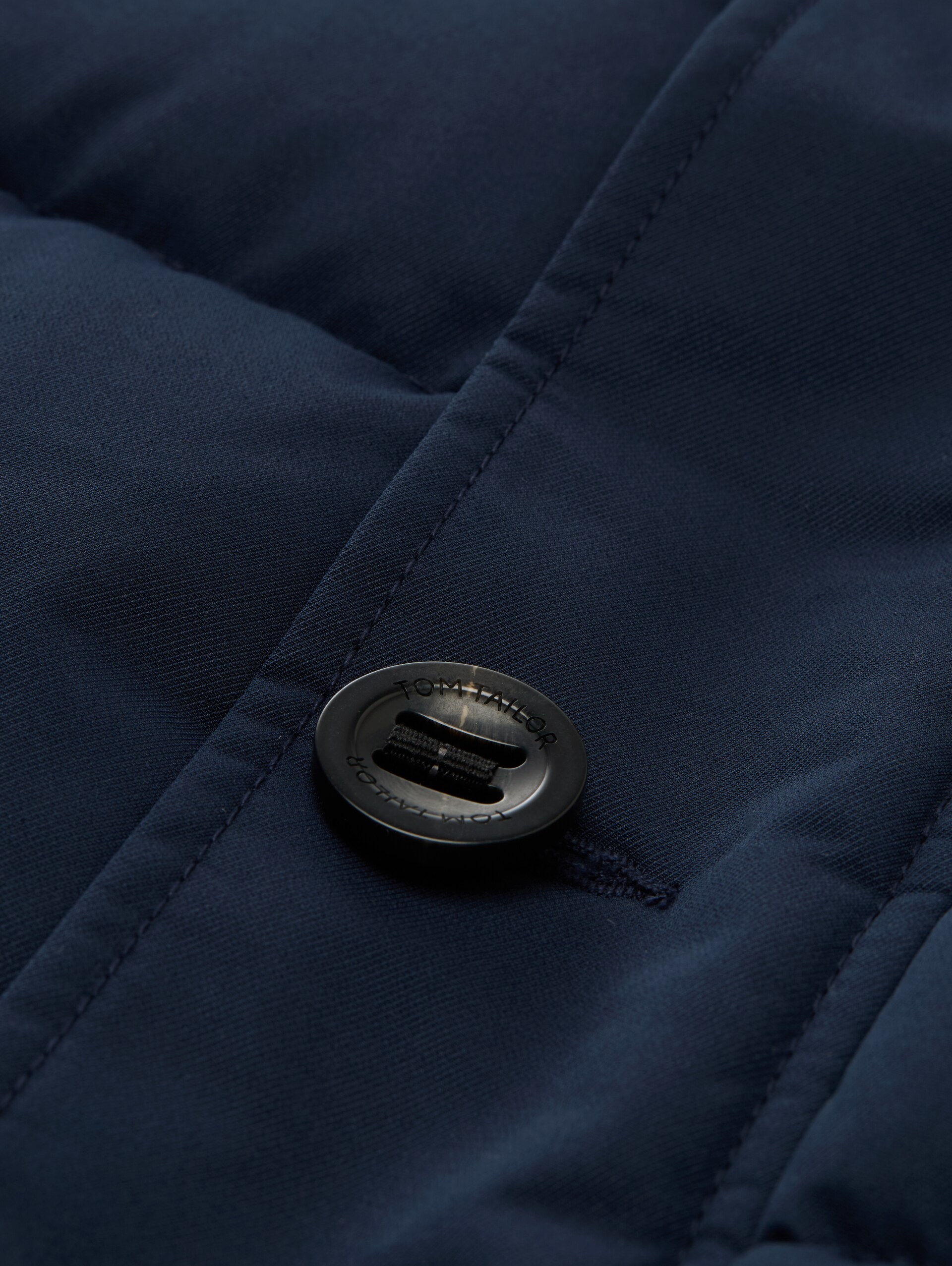 Puffer-Jacke mit abnehmbarer Kapuze - sky captain blue - Produkt-Detail-Ansicht
