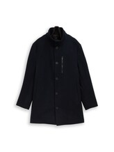 Niet geselecteerd, 2-in-1 wollen jas met uitneembaar inzetstuk door Tom Tailor, blauw