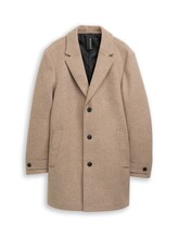Nicht ausgewählt, Wollmantel mit Reverskragen von Tom Tailor, beige